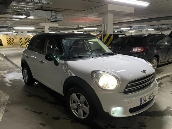 MINI Countryman cena 41500 przebieg: 125700, rok produkcji 2014 z Gdańsk małe 781
